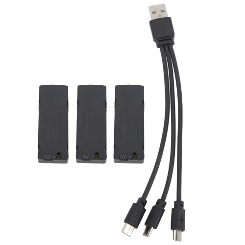 Pack de batteries lithium de 2600mAh pour mini drones pliants KY603 K7 1