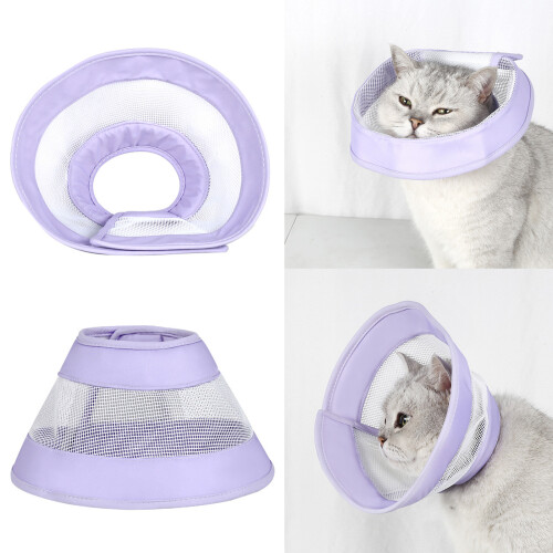 Collier de chat réglable en toute sécurité, récupération-Rose L 1