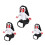 Hond Cosplay Killers 3D Lang haar Kostuumaccessoires Verkleden-M 2