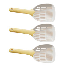 3pack Durability Cats Shovel Long Handle Fashion-Yellow