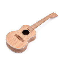 26 in Ukulele DIY Kit Exquisite Zebra Wood & Rosewood Fingerboard