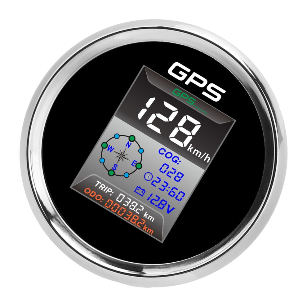 Digital Gps Speedometer 85Mm Waterproof Ip67 For Boats & Cars 4691370085603
