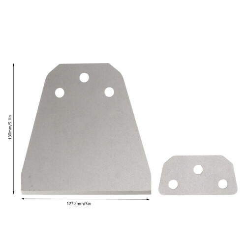 5 Inch Spring Steel Floor Scraper Blade for Tile Removal, Ultra Thin 1