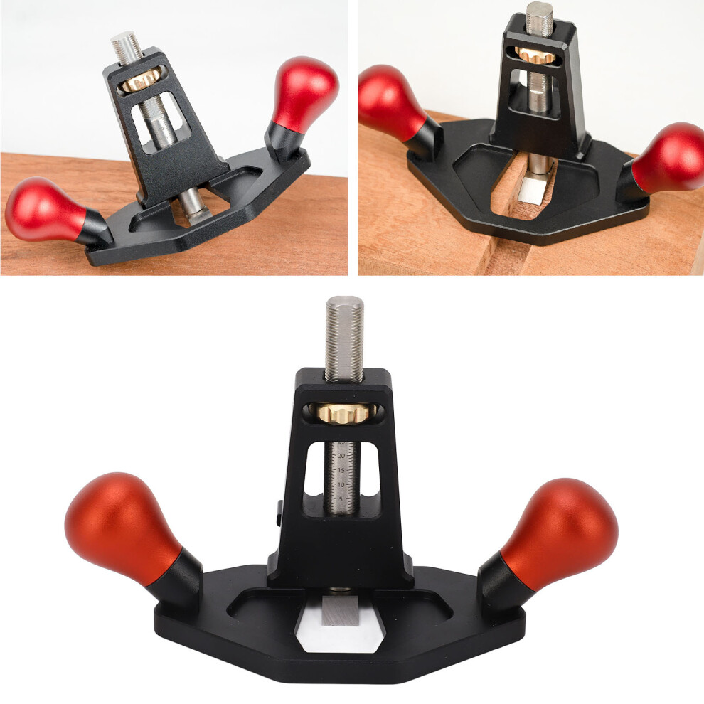Anodized Trim Router Plane For Precise Detailed Woodworking 4601370086470