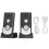 Wireless Voice Intercom Doorbell H8, 1800mAh, Black, 1000m Range 3