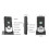 Wireless Voice Intercom Doorbell H8, 1800mAh, Black, 1000m Range 2