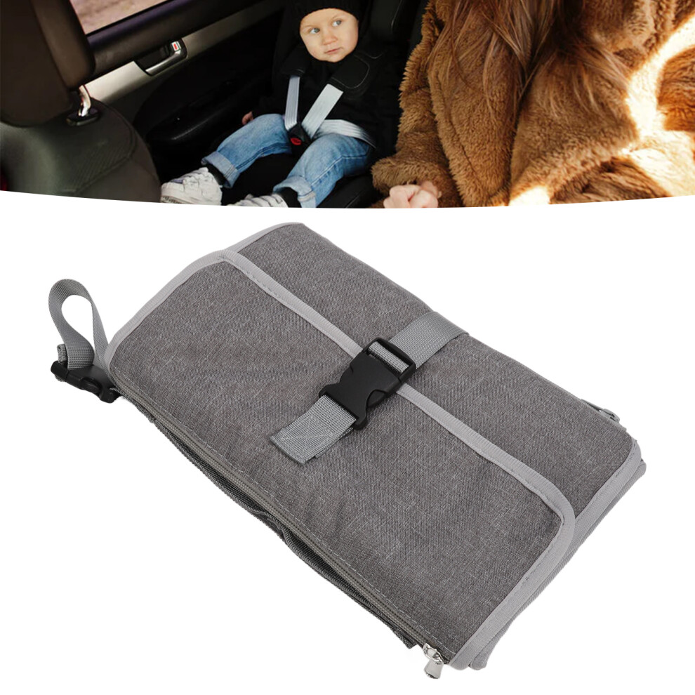 Waterproof Detachable Change Pad with Multi-Function Shoulder Strap for Baby