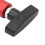 2pcs Car Hood Lift Support Clamp Retainer Kit Aluminum Plastic Red 4