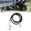 Rollstuhlbatterieladekabel 12V-24V, schnelles Kabel für Joystick-Controller 9