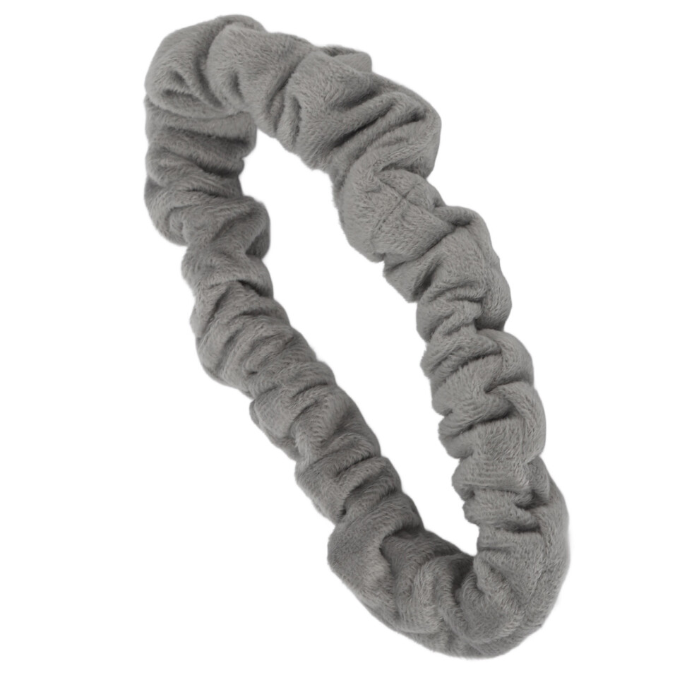 2 in 1 Heatless Hair Curler Band Gray Soft Cloth Sleeping Curling Band