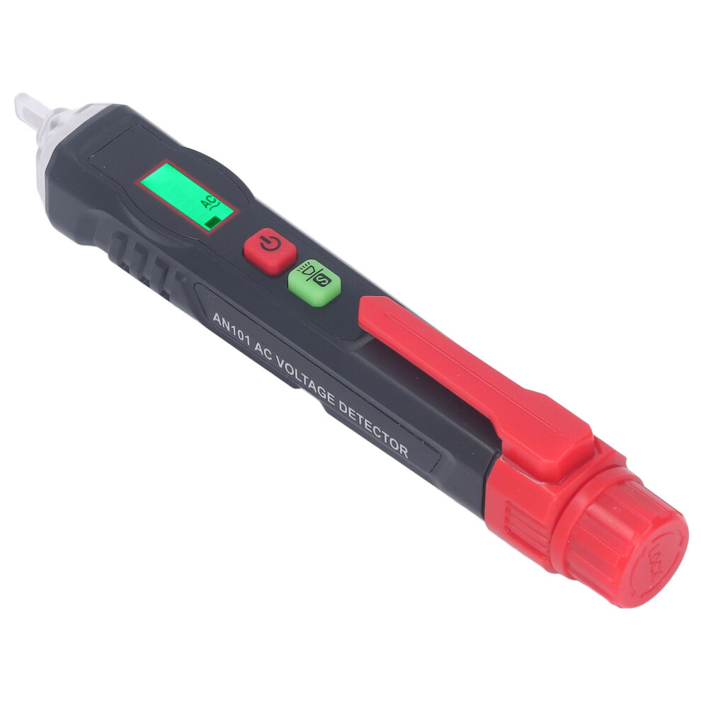 An101 Noncontact Voltage Tester Pen, Ac 12-1000V, Led Light & Sound Alarm 4951377638791