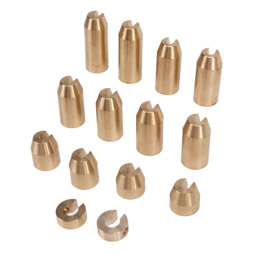 Wheel Spoke Balance Weights Brass 14Pcs Dual Sport Super Moto Wear Resistant 4691378233594