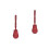 2St Kinder Castanets Donkerrood Percussion Instrument Speelgoed 6