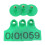 Cattle Ear Tags Plastics Ear Tags with Number 001-100-orange 6