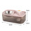 2-in-1 Pet Automatic Feeder Cat Drinking Bowl Cat Bowl-White 3