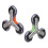 Pack of 2 Replacement Triangle Casters Wheel Folding-Green 2