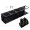 Pack of 2 Garage and Workshop Bottle Storage Racks for Efficient 4
