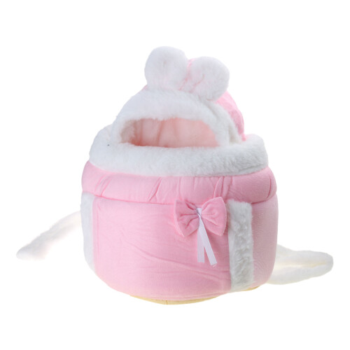 Portable Cat Backpack Front Dogs Backpack Carrier Dog-Pink M