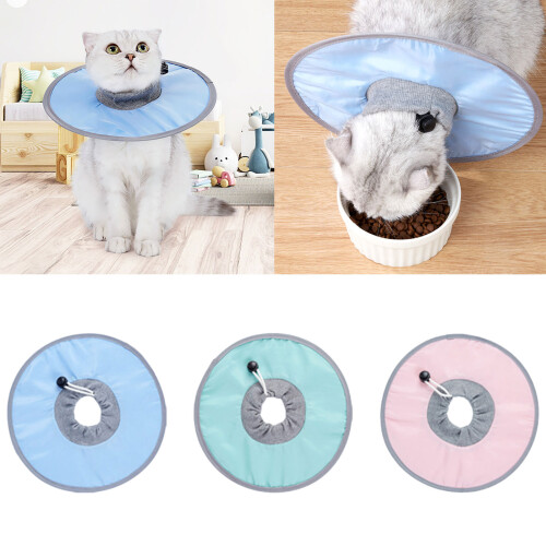 Cat Recovery Collar Soft Pet Cone Collar Protective-Pink 1