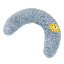 Hond knuffel U-vormig puppy nekkussen Slaaphulp-Blauw