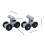 2x Bird Trick Training Toy for Parakeet Desktop Roller Skates 3