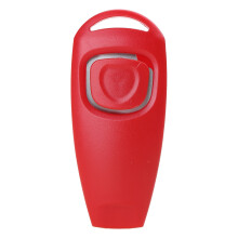 Pet Clicker Training en Whistle Positieve Training Clicker-Rood