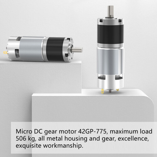 Planetary Geared Motor Adjustable Low Speed Electric Small Motor 2