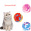 Kat pluchen speelgoedbal Kitten Ringbelbal Interactieve-Roze 4