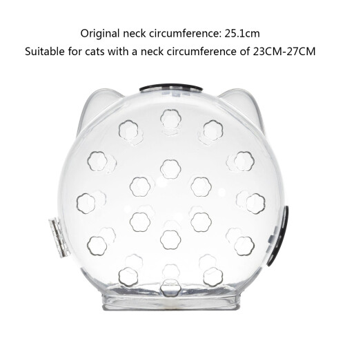 Cat Muzzle Astronaut Helmet Breathable Anti-Bite Muzzles for 1