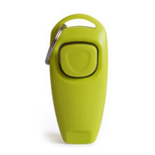 Clickerfluit voor huisdiertraining met sleutelhanger-Lichtgroen