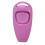 Clicker-Pfeife für das Haustiertraining mit Schlüsselring,-Rosa 1