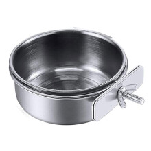 Gobelets d'alimentation pour perroquets,-Tasse bouche 14cm