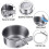 Gobelets d'alimentation pour perroquets,-Tasse bouche 12cm 6