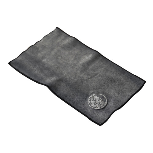 Tea Towel Super Absorbently Tea Mat Double-Xiangyun deep gray