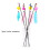 Cats Teaser Toy Interactive Feather Wand for Indoor Kittens for 1