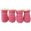 4 pièce/ensemble hiver chien chaussures pour petits-Rose XL 1