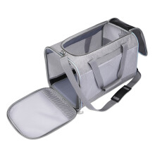 Portable Pet Cats for Carrier Bag Big Capacity Washable-Gray
