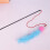 Cats Teaser Toy Interactive Feather Wand for Indoor Kittens for 4