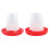 Chick Waterer Feeder Automatic Small Poultry-    Feed tube 2