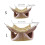 Small Pets Hammock Hanging Beds Hamster Cage Small-Dark Brown L 4