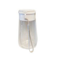 Foldable Pet Water Bottle Bowl For Big Dogs BPA Free-White