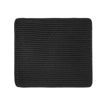 Cats Litter Mat Litter Trapping Mat Honeycomb Double-Black XS