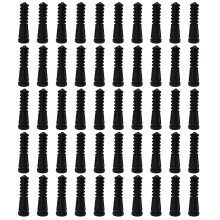 50x Chicken Plucker Fingers for Plucker Machine Goose-Black