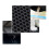 Cats Litter Mat Double Layer Washable Trapping Mat-Black S 7