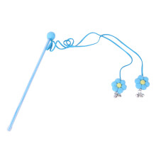 Tease Stick Toy for Kitten Playing Wand Toy Cats Supplies-Blue