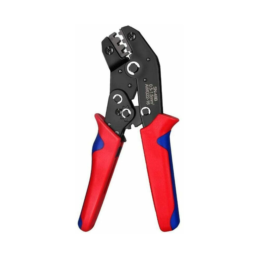 Professional Grade Crimping Tool, Precision Jst Crimp Tool For Open Barrel Terminal Connectors, Ratcheting Wire Crimper With Adjustable Pressure 9169997137234