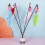 Cats Teaser Toy Interactive Feather Wand for Indoor Kittens for 2