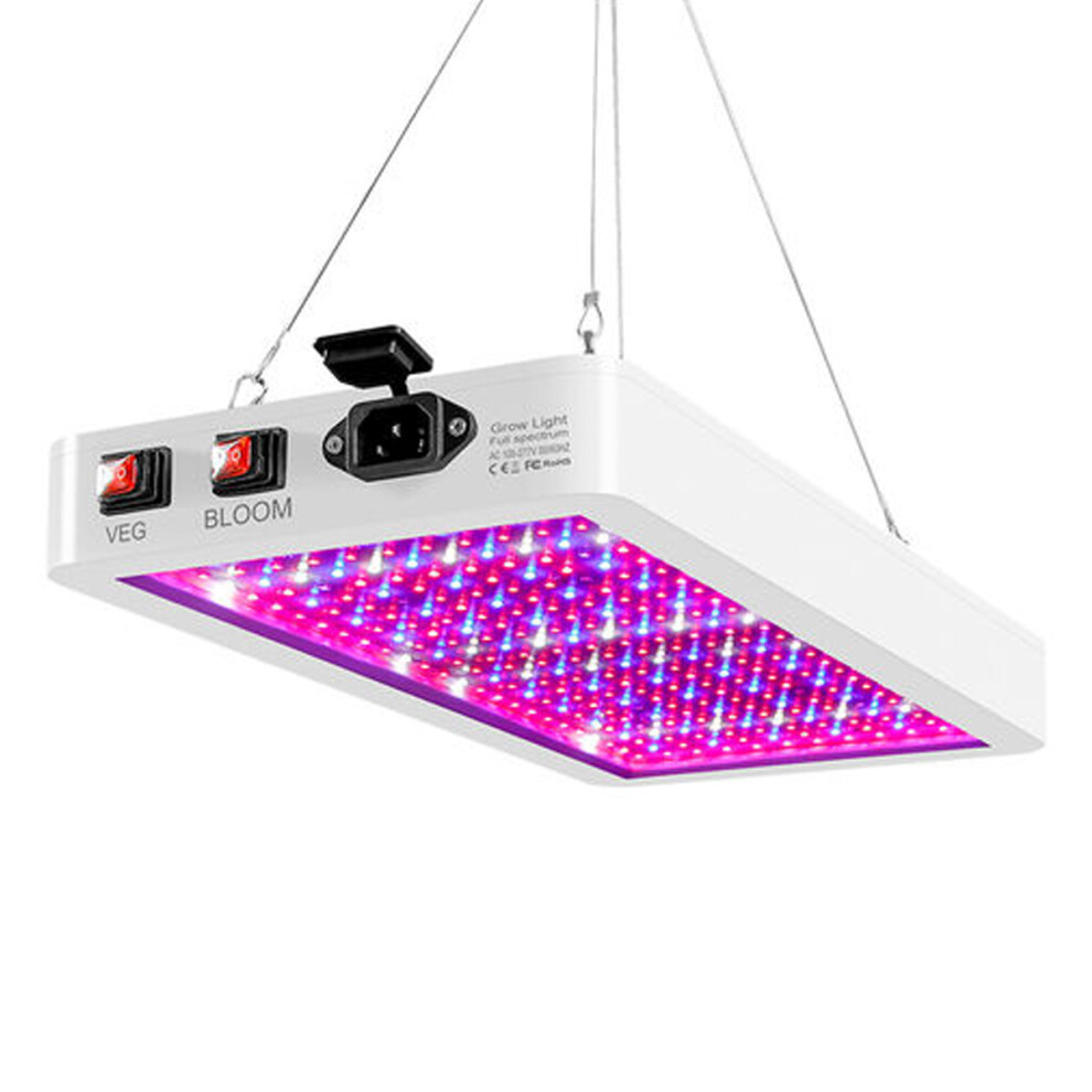 High-Efficiency 1000W Led Grow Full Spectrum Veg And Bloom Mode, For Indoor Plant Growth (Aviation Aluminum) Light