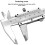 Multi Function Measurement Tool, High Accuracy And Double Shock Proof Design, Perfect For Professional And Home Use, Measures Length, Depth, 2