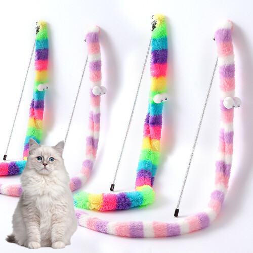 2 Stuks Interactieve Katten Speelgoed Kitten Wand Teaser 2